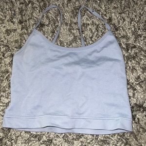 garage baby blue tank
